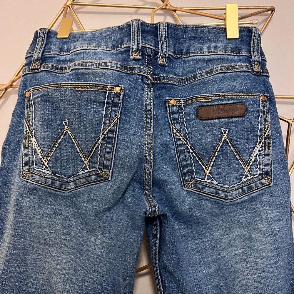 Wrangler Y2K Women’s Indigo Boot Cut Jeans - Picture 6 of 8